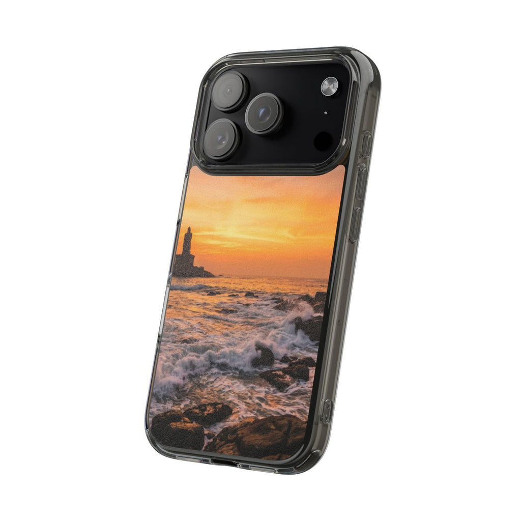 Clear Impact-Resistant Cases - Clear Phone Case - Golden...
