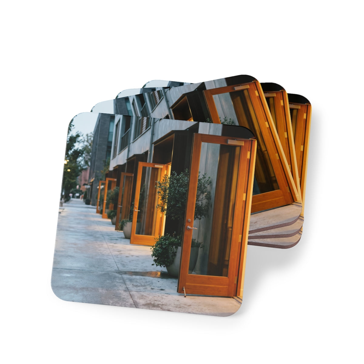Coasters - Twilight Courtyard Tile Set (1 & 4 pcs) |...