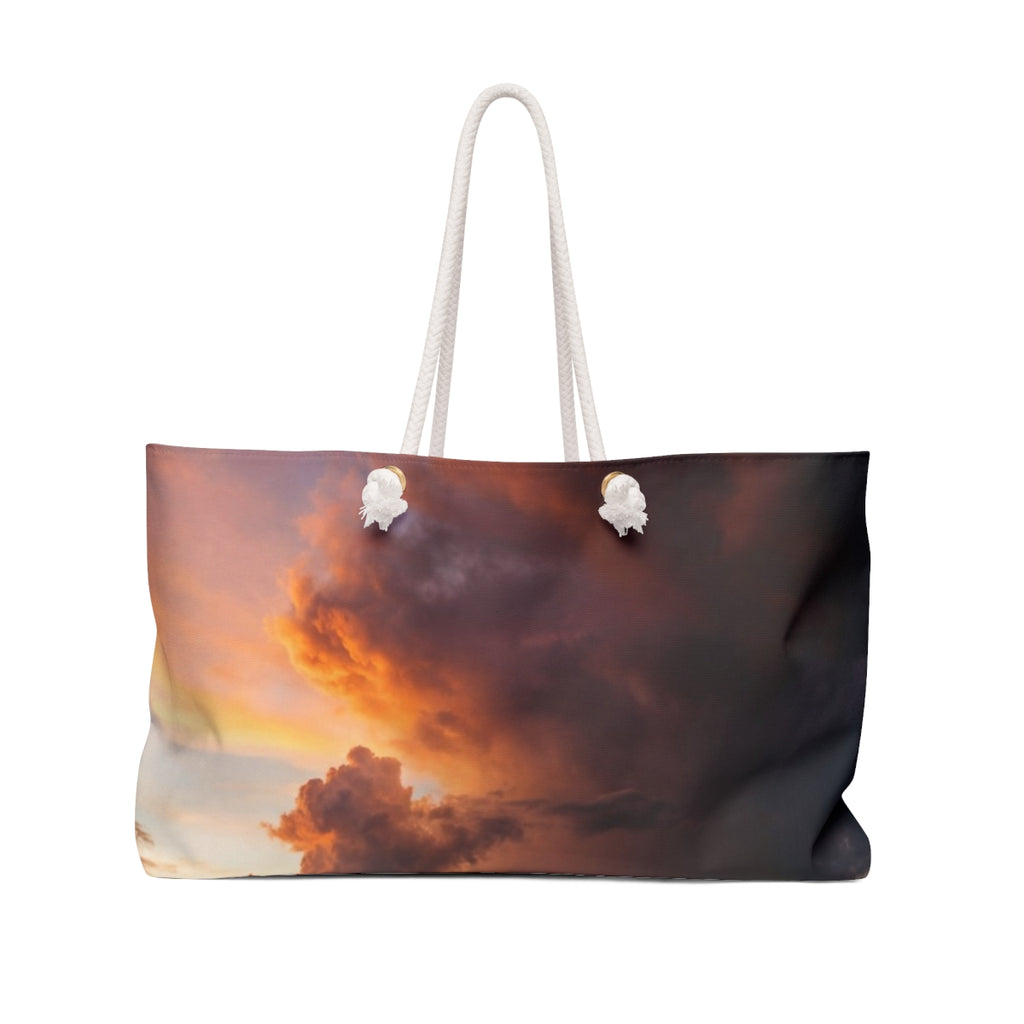 Weekender Bag - Twilight Horizon Travel Bag | Echovira...