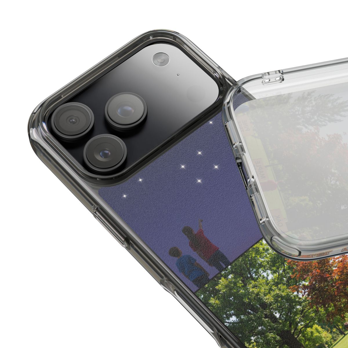 Clear Impact-Resistant Case - Starry Shield