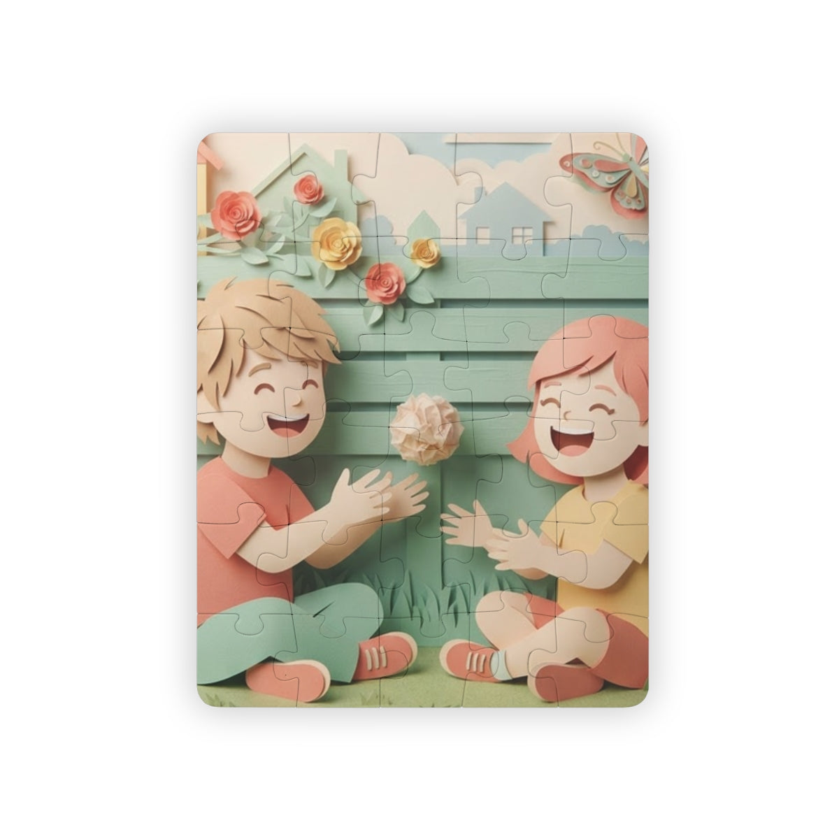 Kids' Puzzle 30-Piece - Garden Play Fun | Echovira Gallery