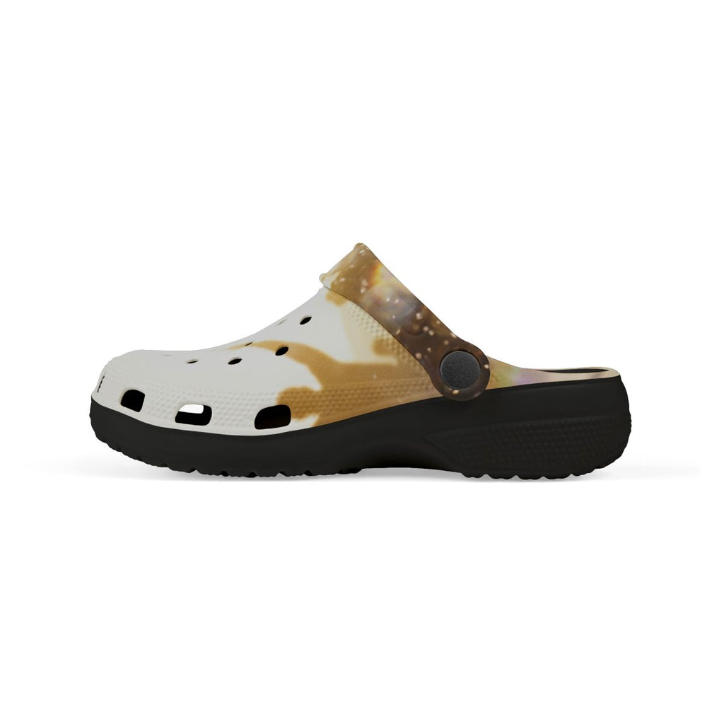 Kids' Clogs with Golden Hour Celebration Art