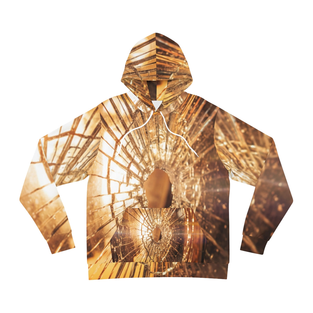 Fashion Hoodie - Shattered Light Cinematic Glass Art |...