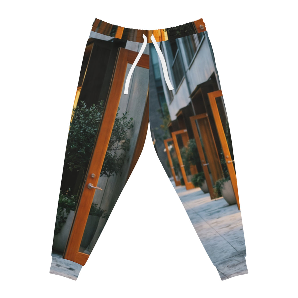 Men's Athletic Joggers - Twilight Promenade | Echovira...