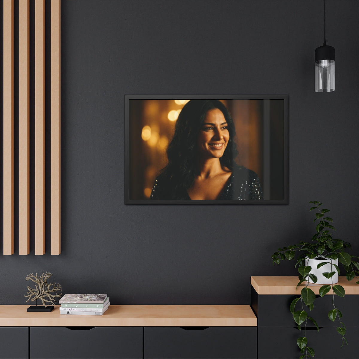 Framed Poster - Cinematic Portrait — Landscape