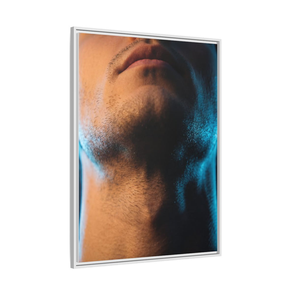 Framed Matte Canvas - Neon Noir