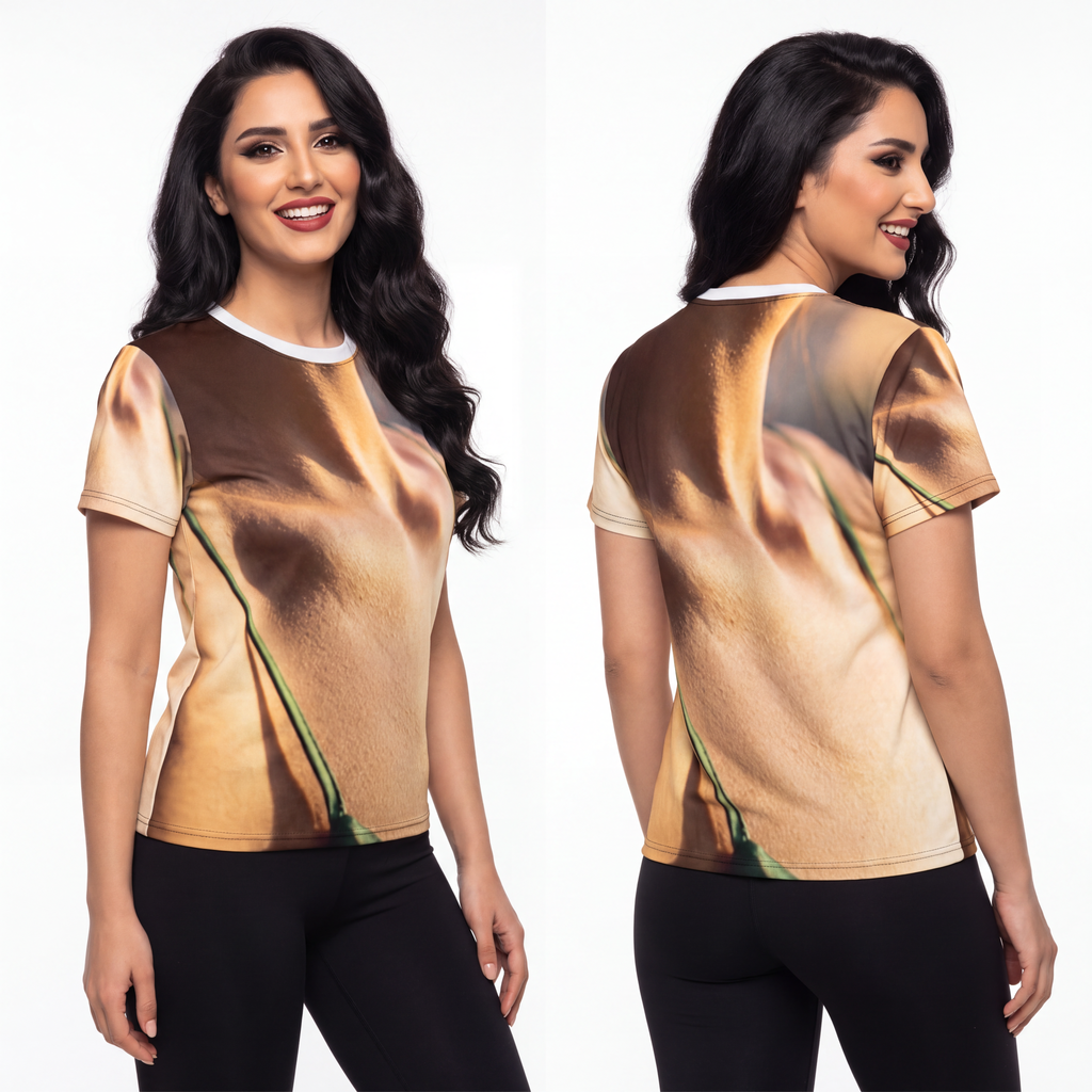 Golden Hour Tee - Emerald Sunkissed Streetwear | Echovira...