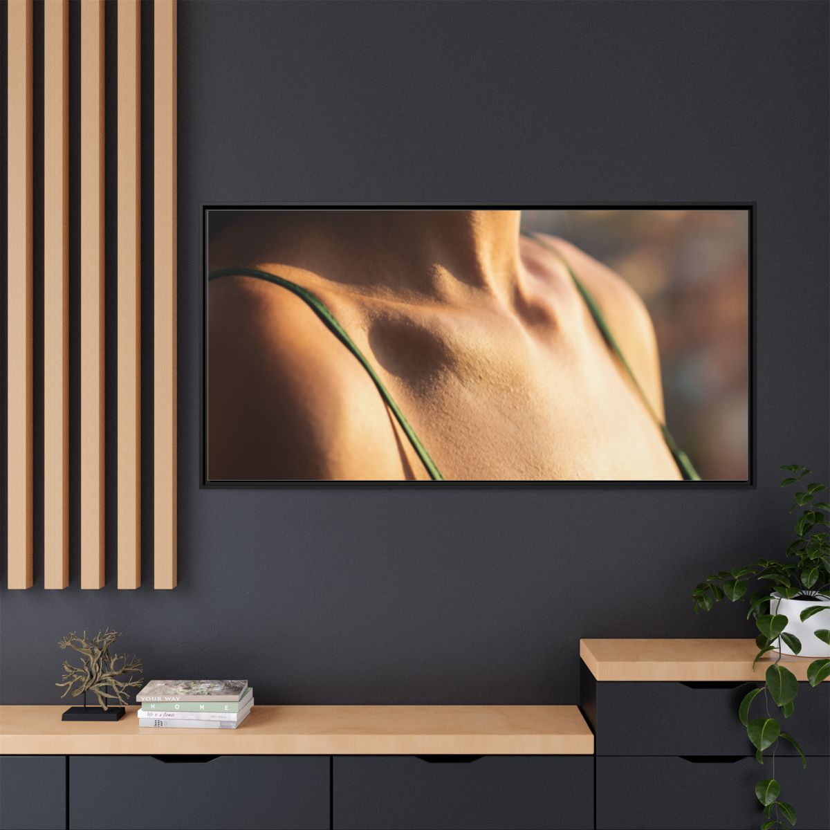 Matte Canvas Framed - Golden Hour Portrait