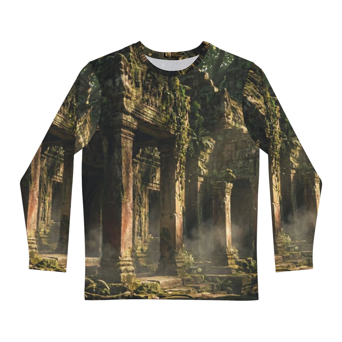 Men's Long Sleeve Shirt - Ancient Gate | Echovira Gallery