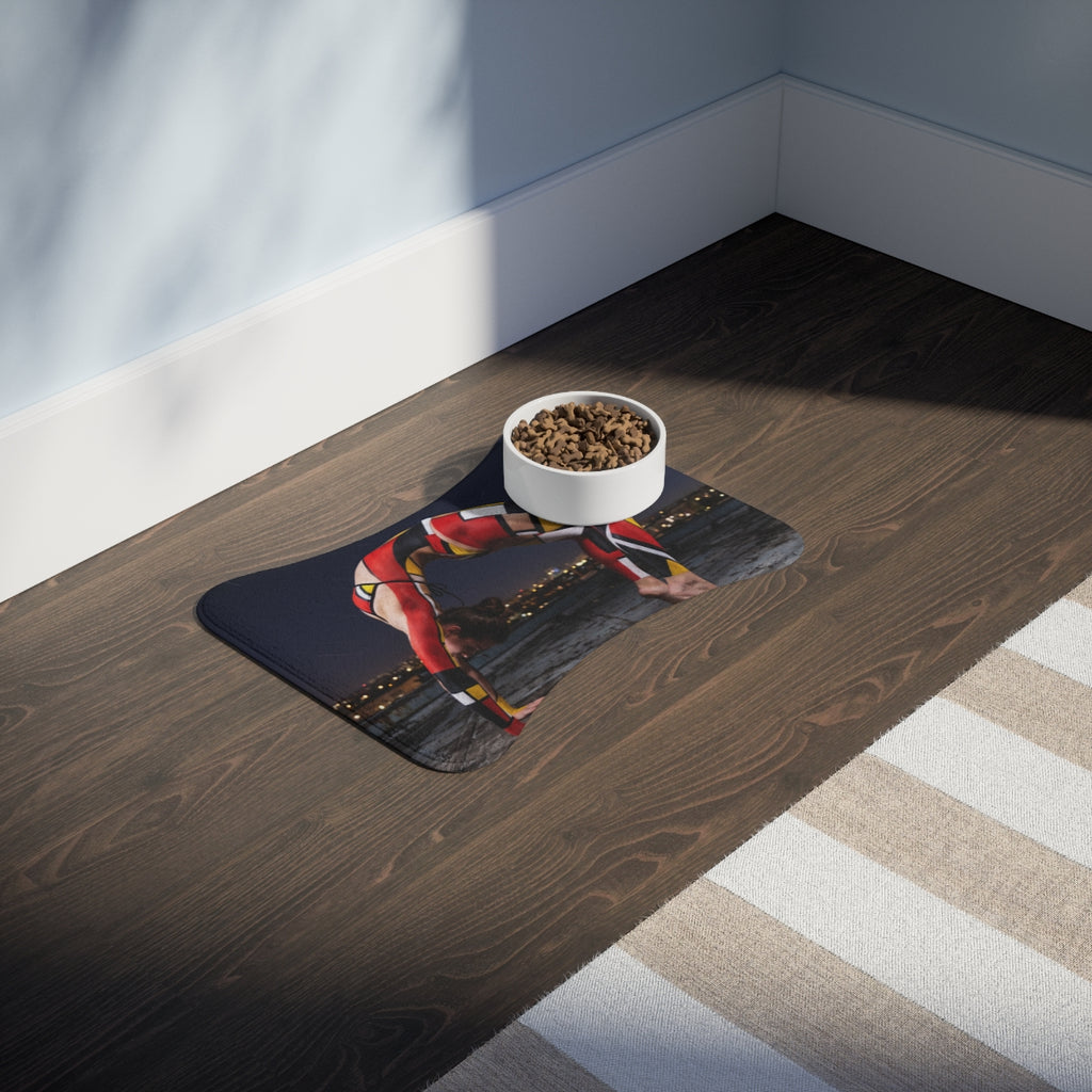 Pet Feeding Mat - Nocturne Rhythm | Echovira Gallery