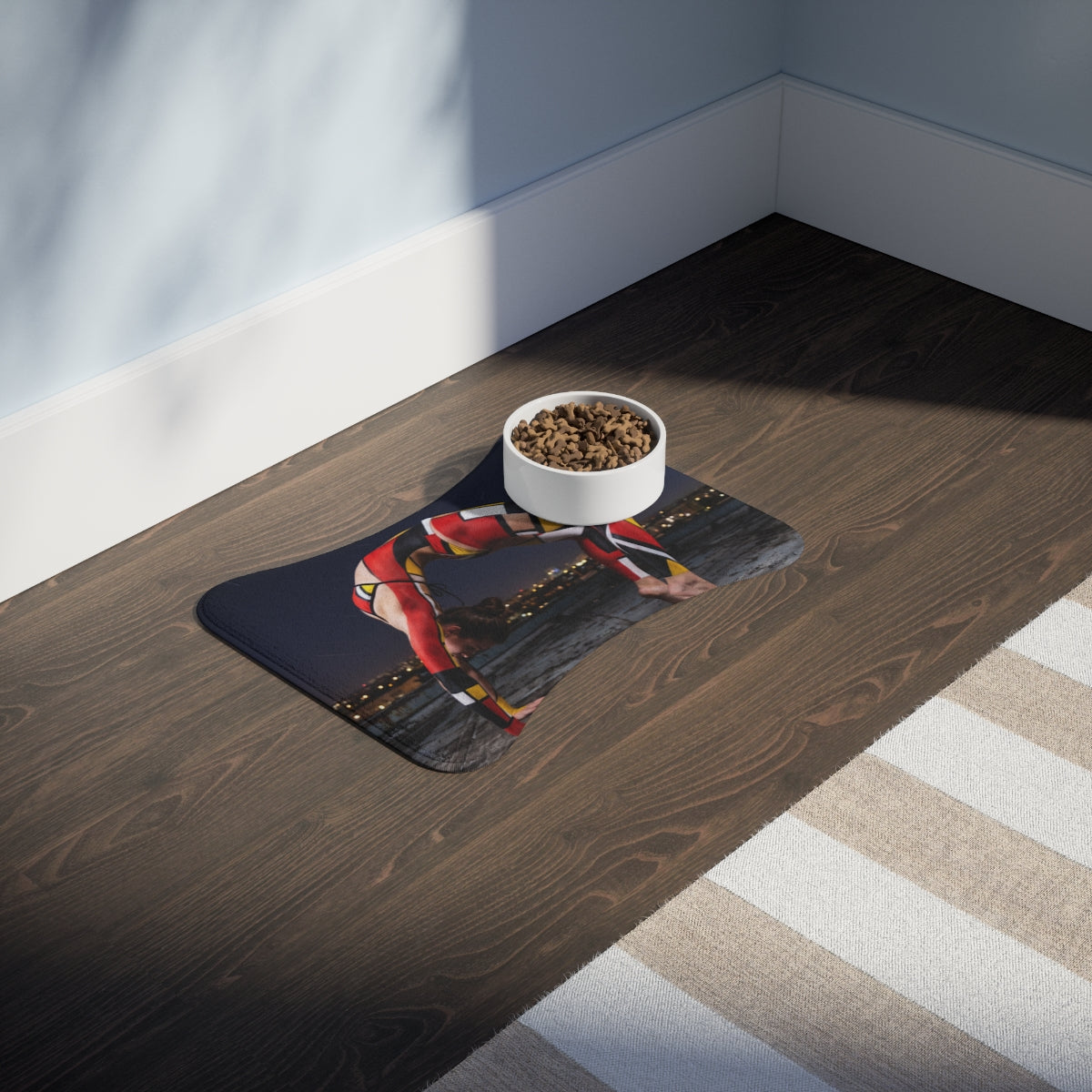 Pet Feeding Mat - Nocturne Rhythm | Echovira Gallery
