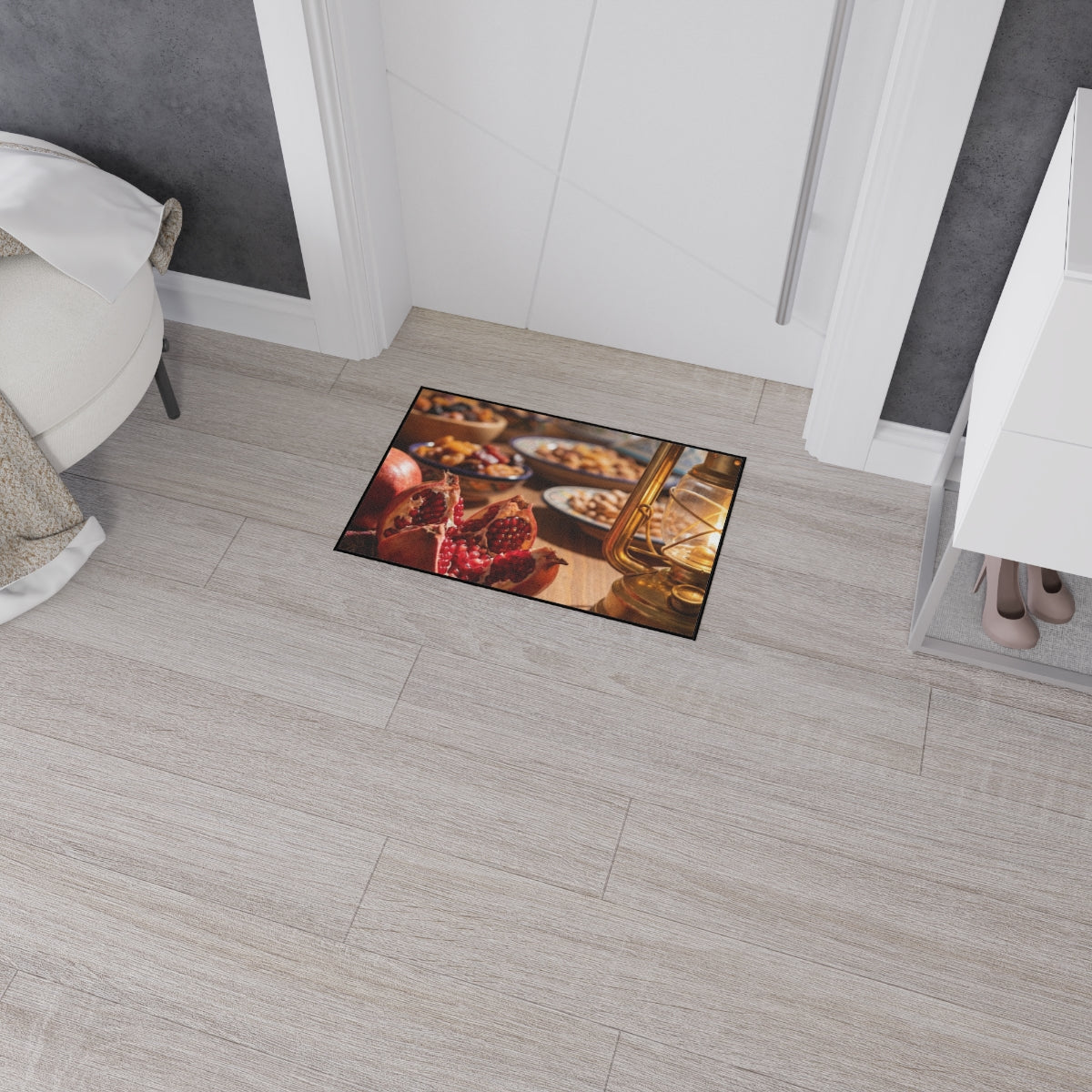 Heavy Duty Floor Mat - Cozy Oasis Welcome | Echovira Gallery
