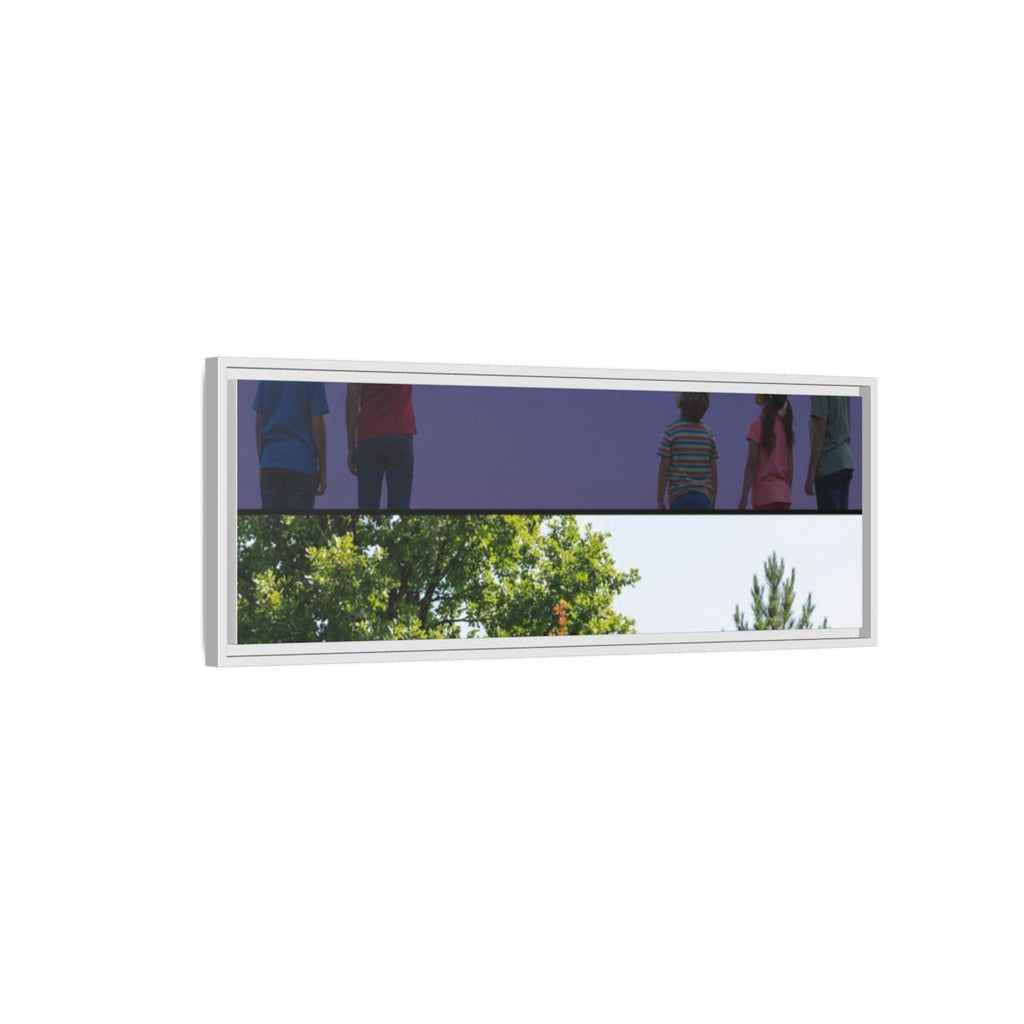 Framed Matte Canvas - Discovery — White / 1.25"