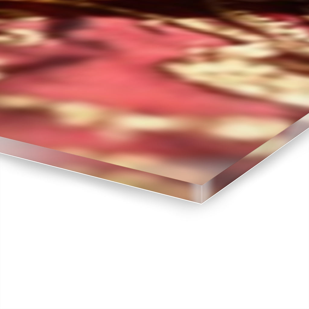 Acrylic Prints Triptych - Oasis Pomegranate — Portrait |...