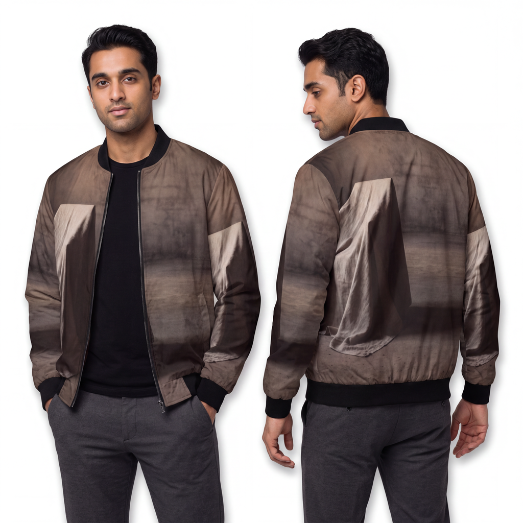 Men's Bomber Jacket - Draped Silence Still Life Art... |...