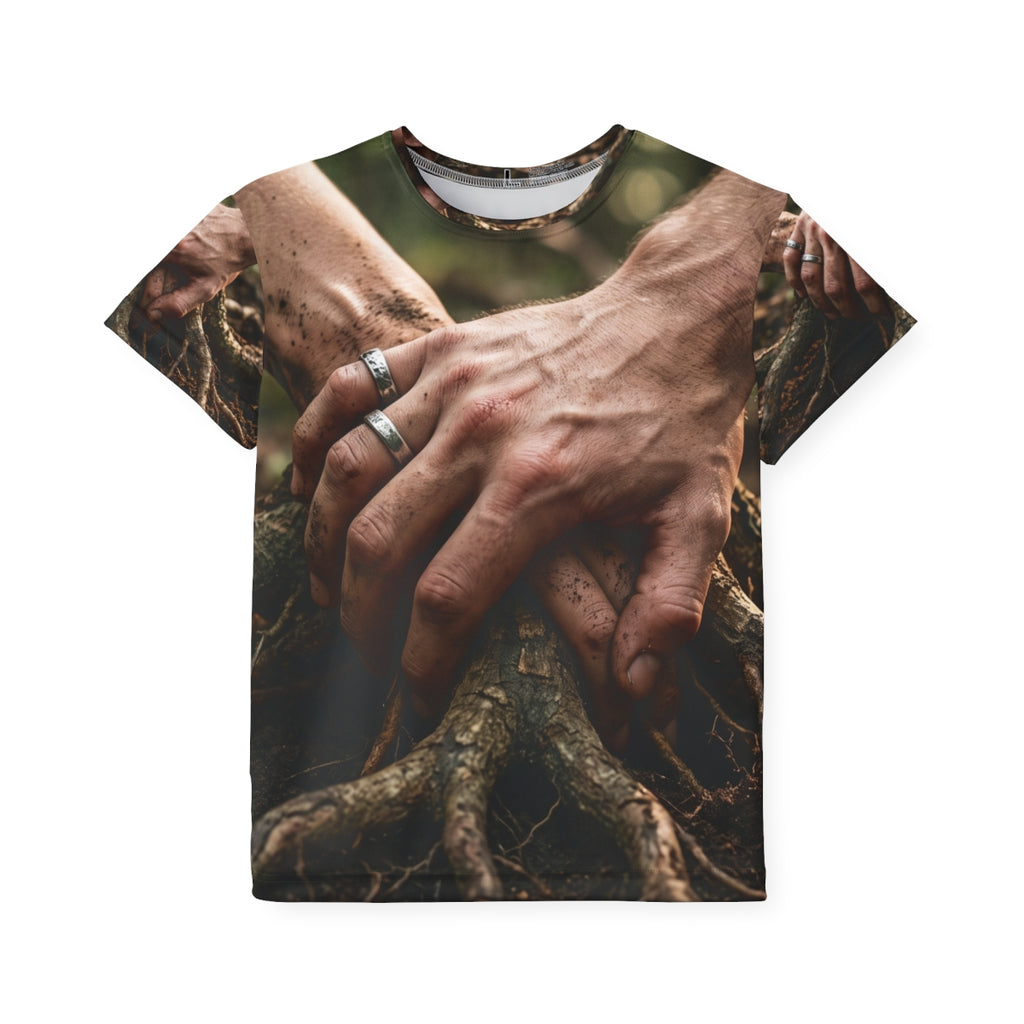 Kids Sports Jersey Forest Roots & Earth Art