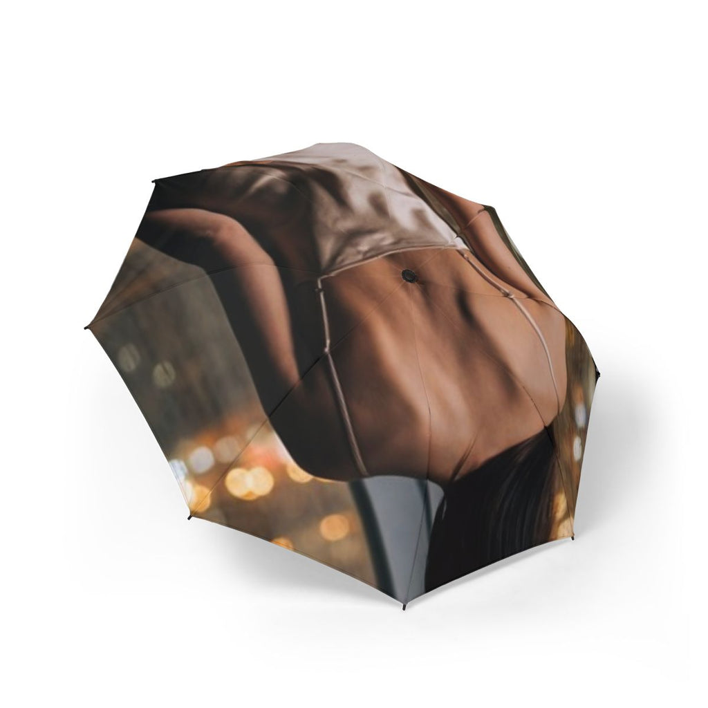 Semi-Automatic Foldable Umbrella - Rainy City | Echovira...