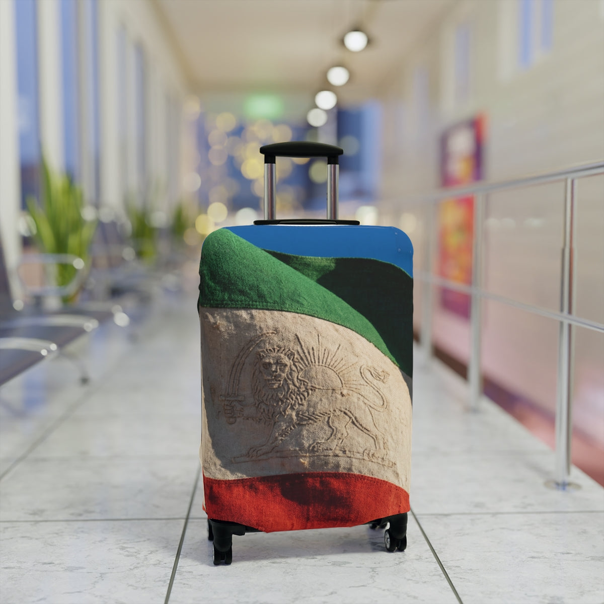 Luggage Cover - Distressed Persian