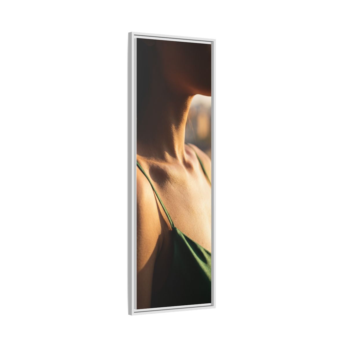 Framed Matte Canvas - Sunlit Muse