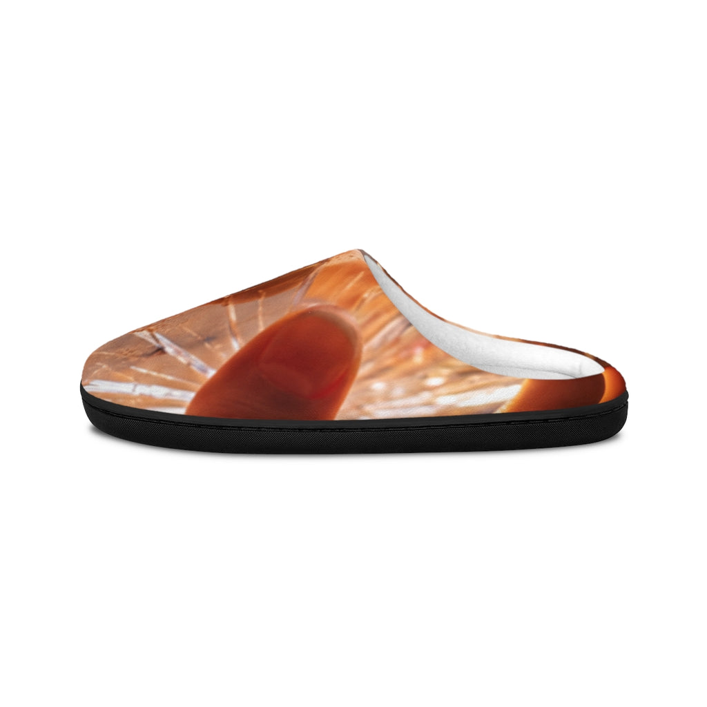 Women's Indoor Slippers Amber Glass Art