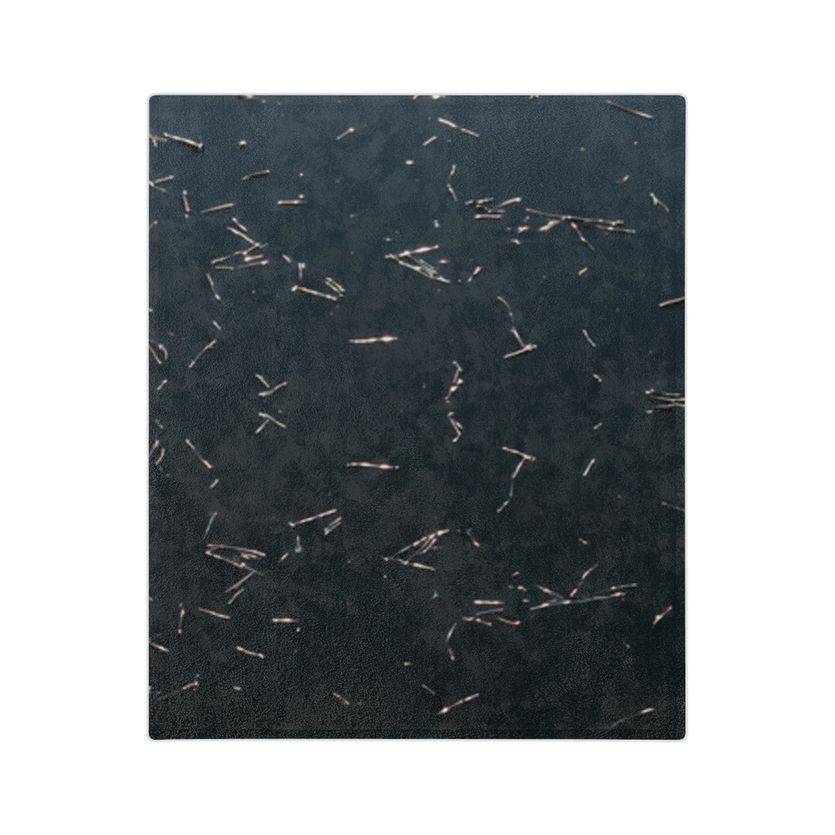 Velveteen Blanket - Midnight Ripple | Echovira Gallery