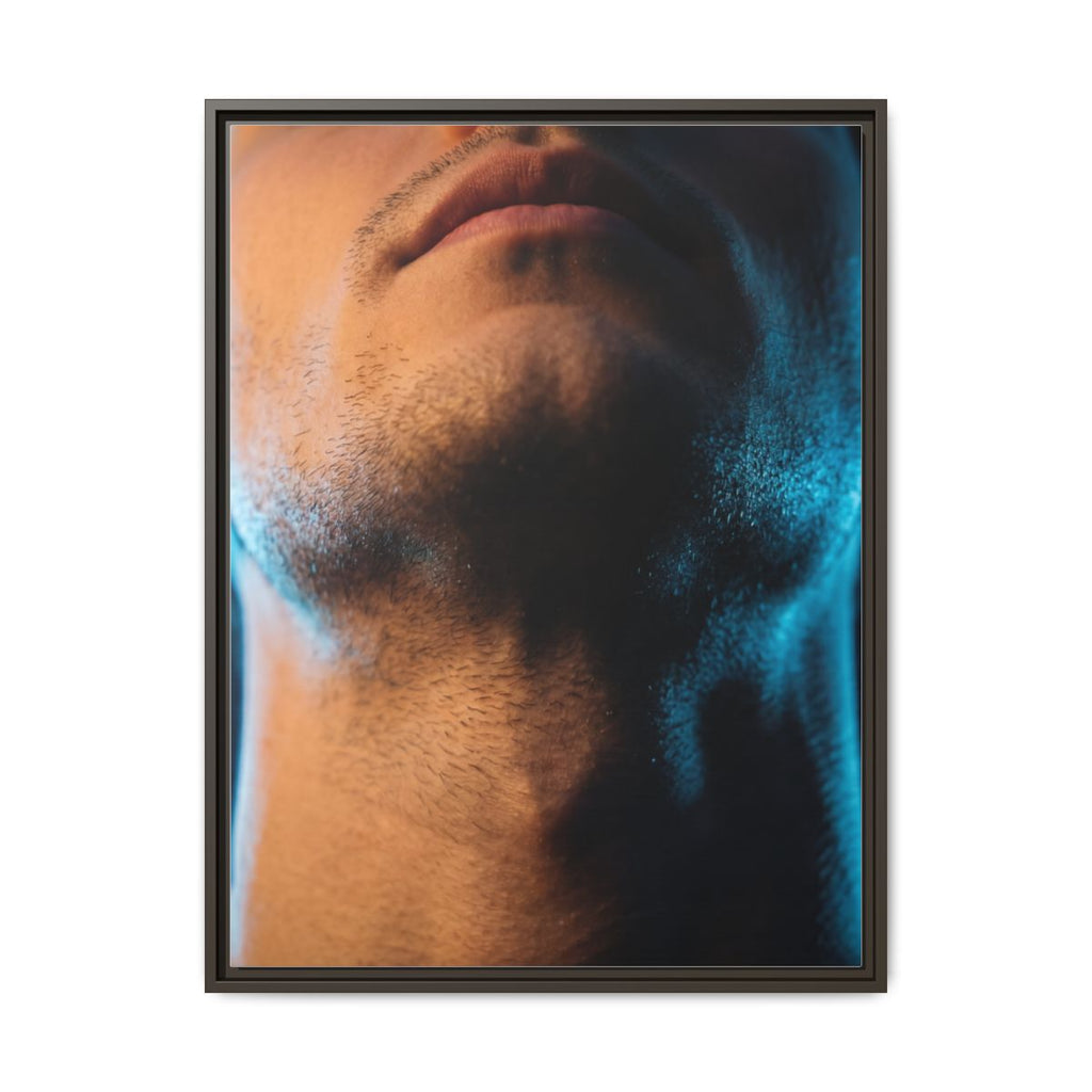 Framed Matte Canvas - Neon Noir