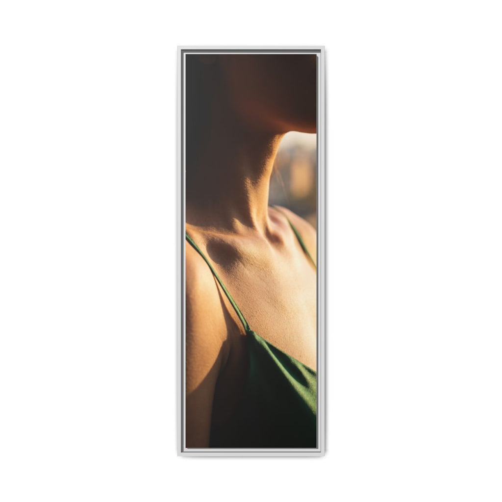 Framed Matte Canvas - Sunlit Muse