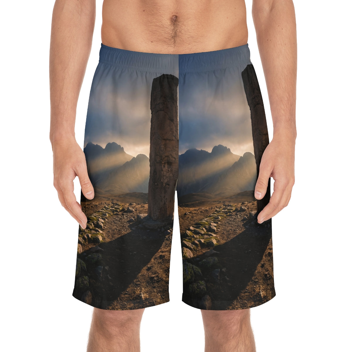 Men's Board Shorts - Epic Landscape