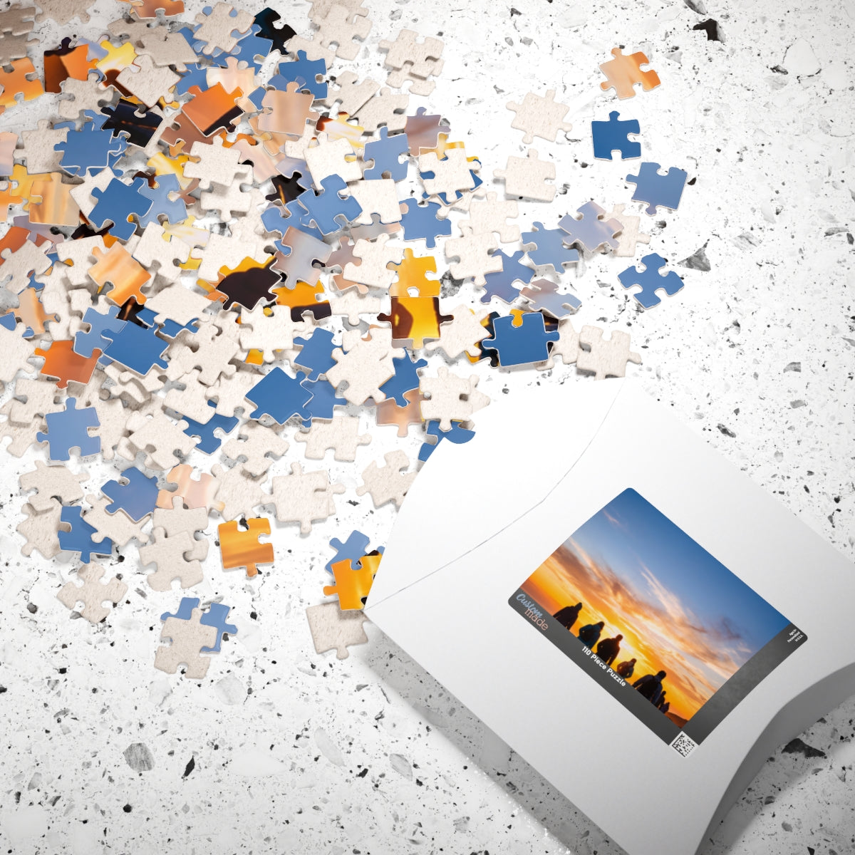 Puzzle - Golden Hiker Dawn