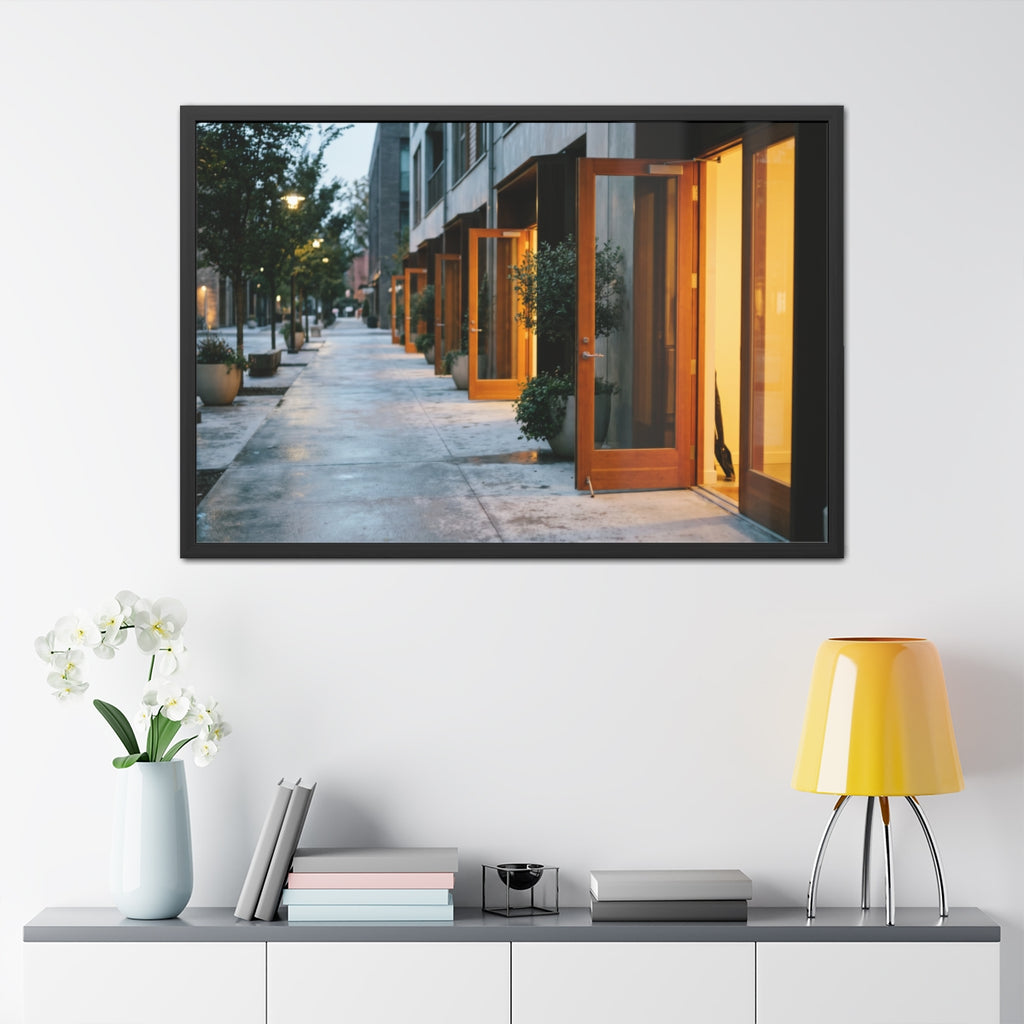 Framed Posters - Twilight Promenade Evening (10×8, 12×8... |...