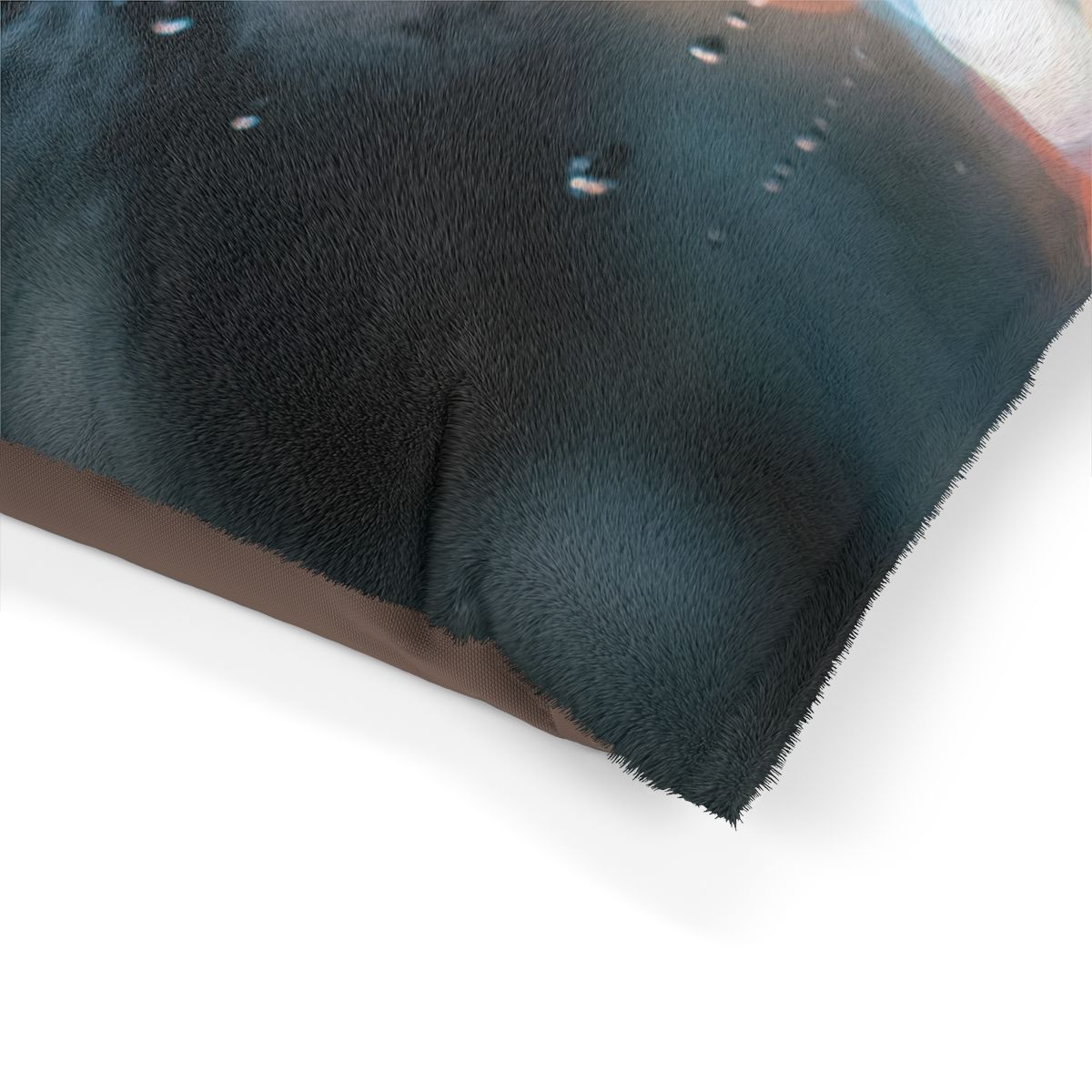 Rainy City Window Art Pet Bed