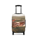 Luggage Cover - The Infinite Touch | Ethereal Coastal Art |...