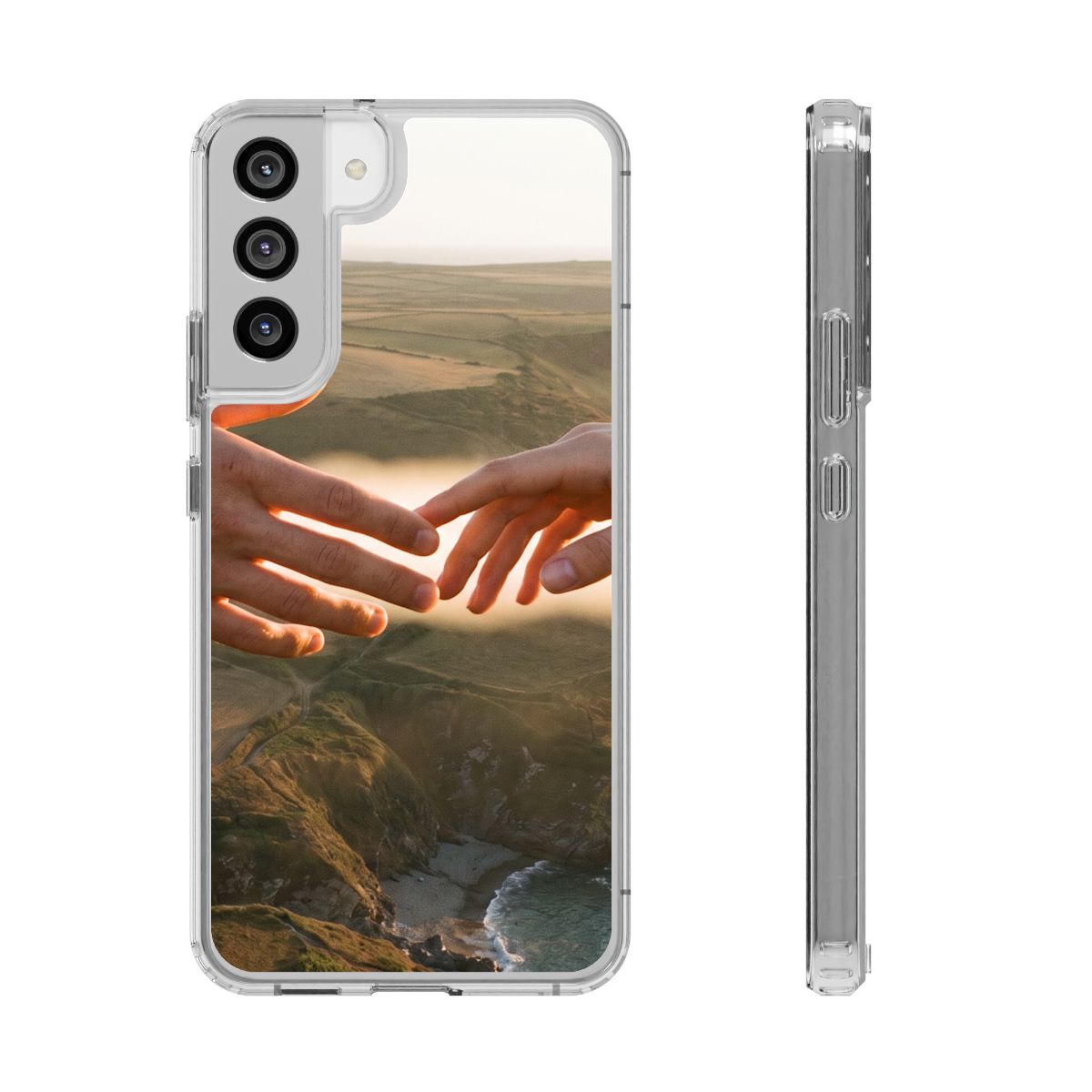 Clear Impact-Resistant Cases - The Infinite Touch | Ethereal...