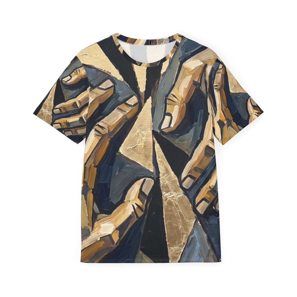 Men's Sports Jersey - Modern Cubist Hands Fine Art Print |...