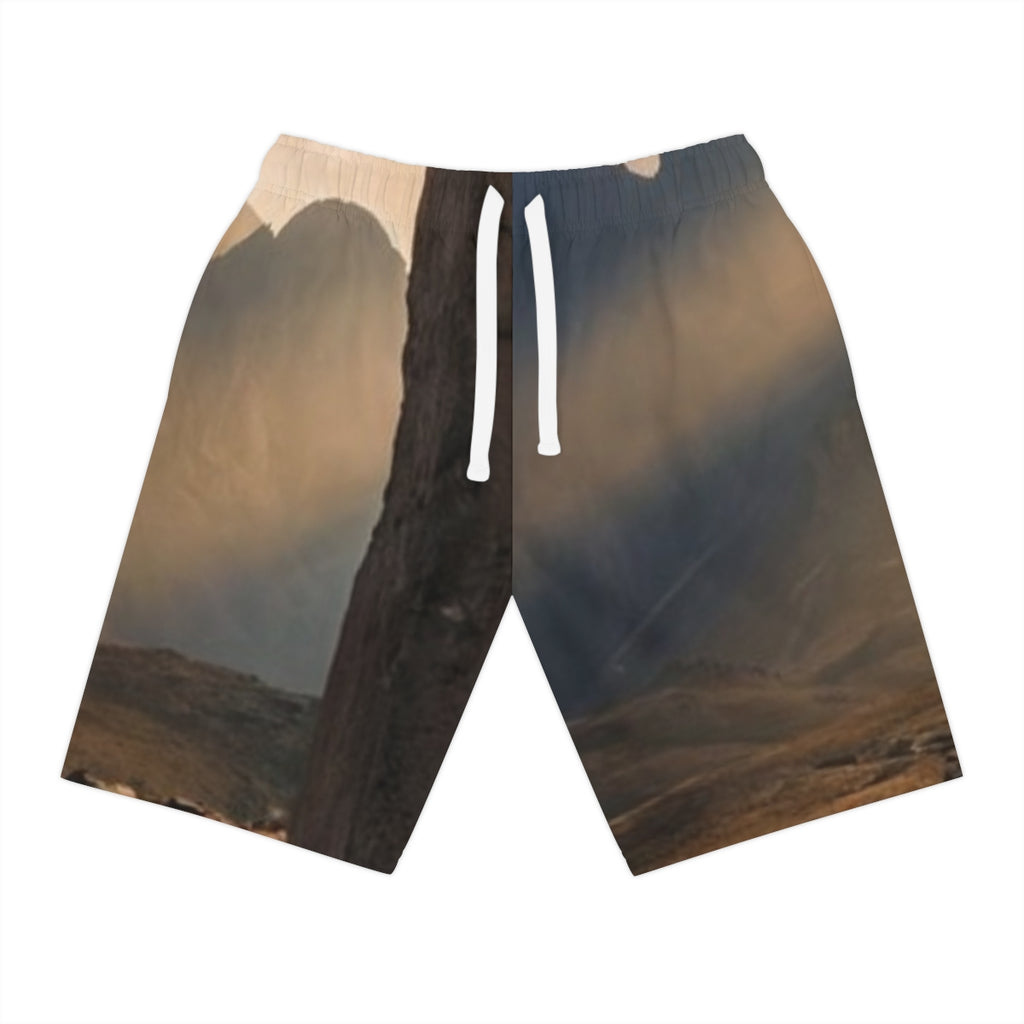 Athletic Long Shorts - Mystic Monolith Ancient Persian... |...