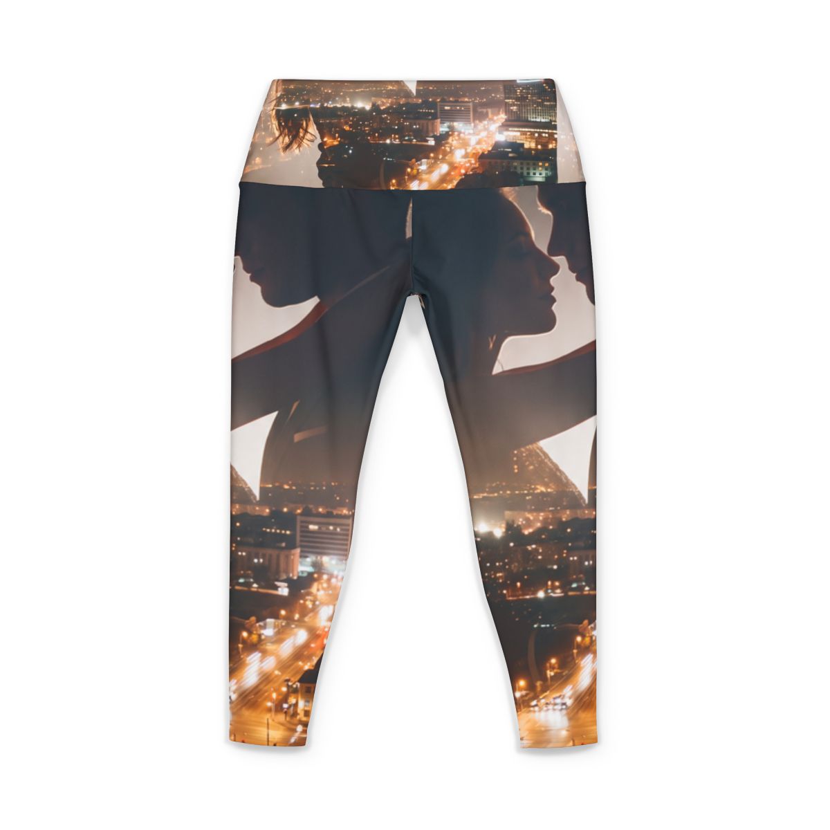 Women's Yoga Pants - Midnight City Romance | Echovira...