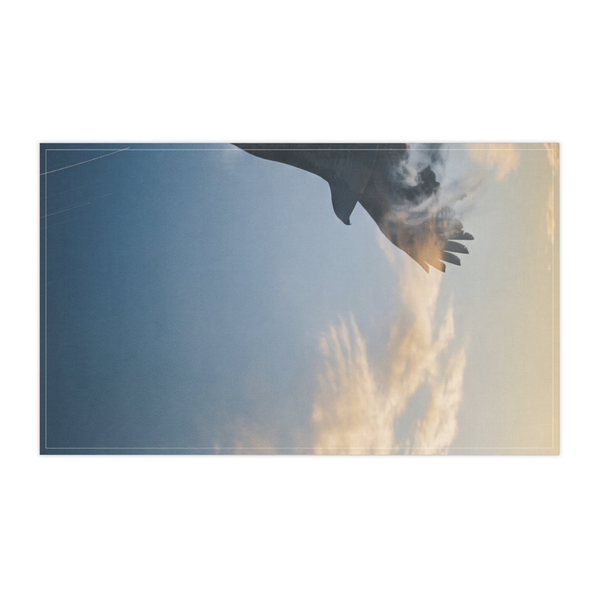 Tea Towels - Celestial Eagle Soaring Sky Art | Echovira...