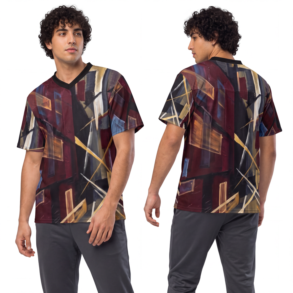 Men's Football Jersey - Urban Speed | Echovira Gallery
