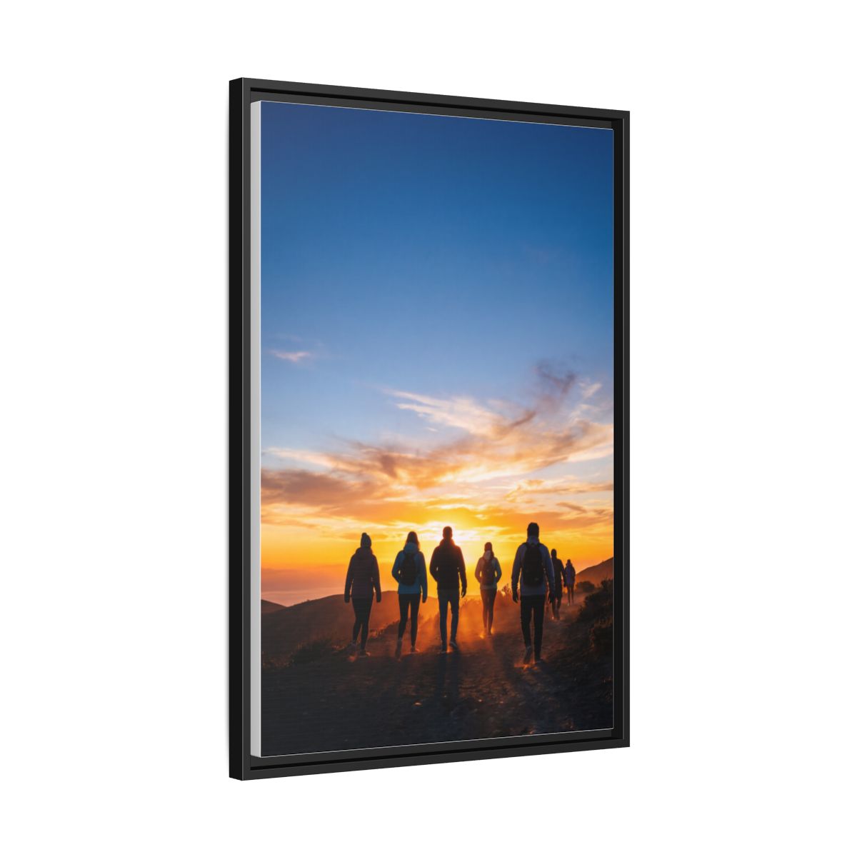 Matte Canvas, Framed - Epic Dawn Trek