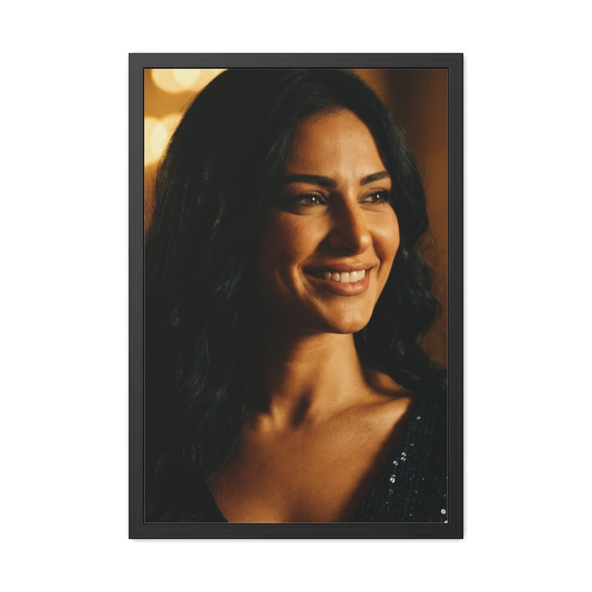 Framed Poster - Cinematic Portrait — Portrait
