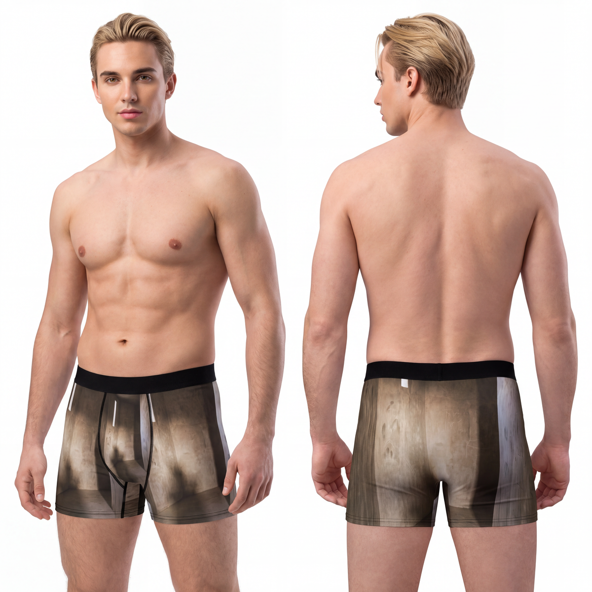 Men's Boxer Briefs - Shadows of the Citadel moody... |...