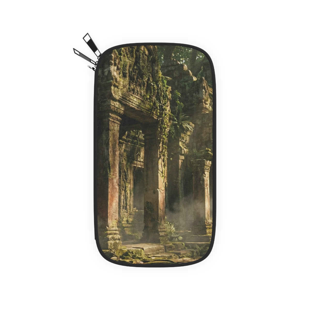 Passport Wallet - Ancient World Voyager | Echovira Gallery