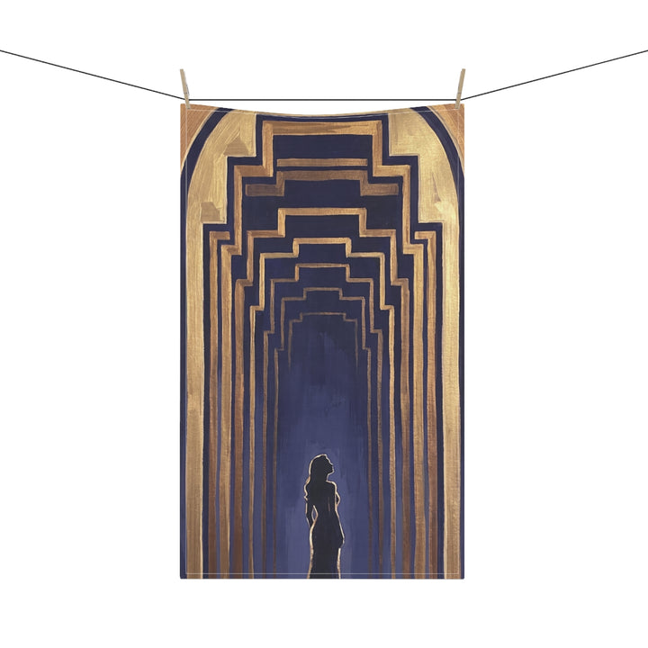 Tea Towels Set - Midnight Portal Art