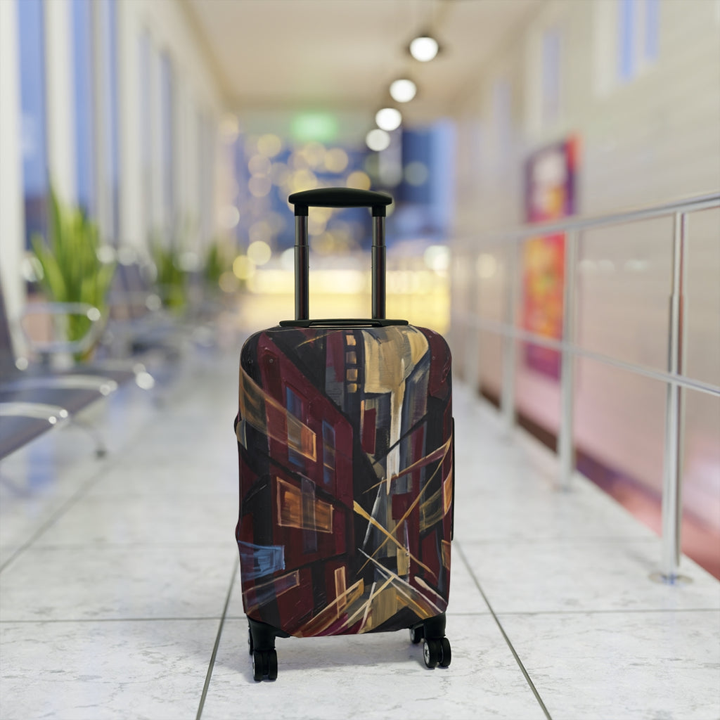 Luggage Cover - Urban Perspective | Echovira Gallery