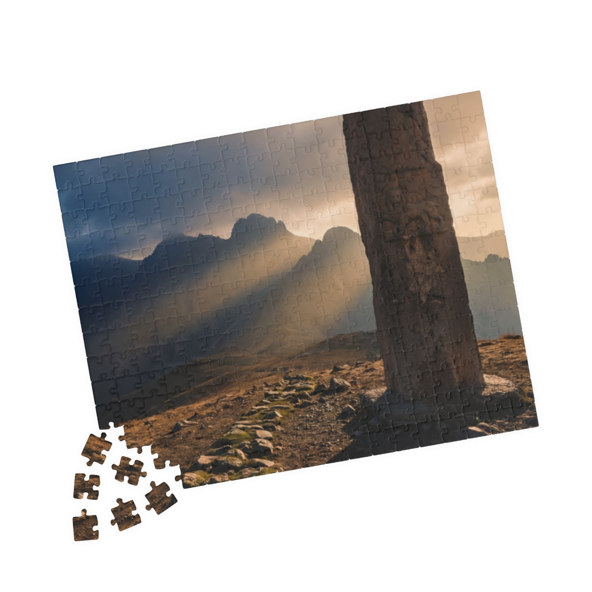 Puzzle - Ancient Mountain Sunbeams