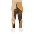 Kids Leggings Mountain Peak Sunrise Art