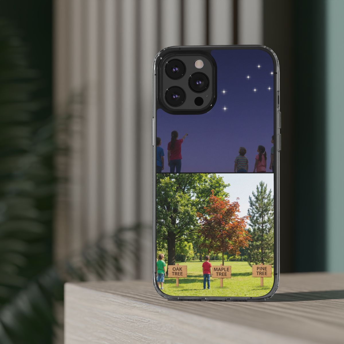 Clear Impact-Resistant Case - Starry Shield