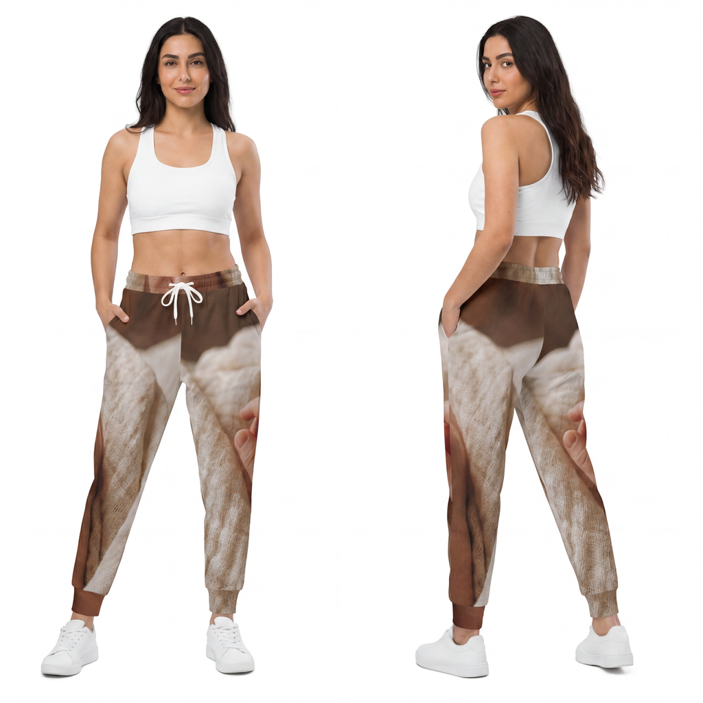 Athletic Joggers - Soft Linen Loungewear | Echovira Gallery