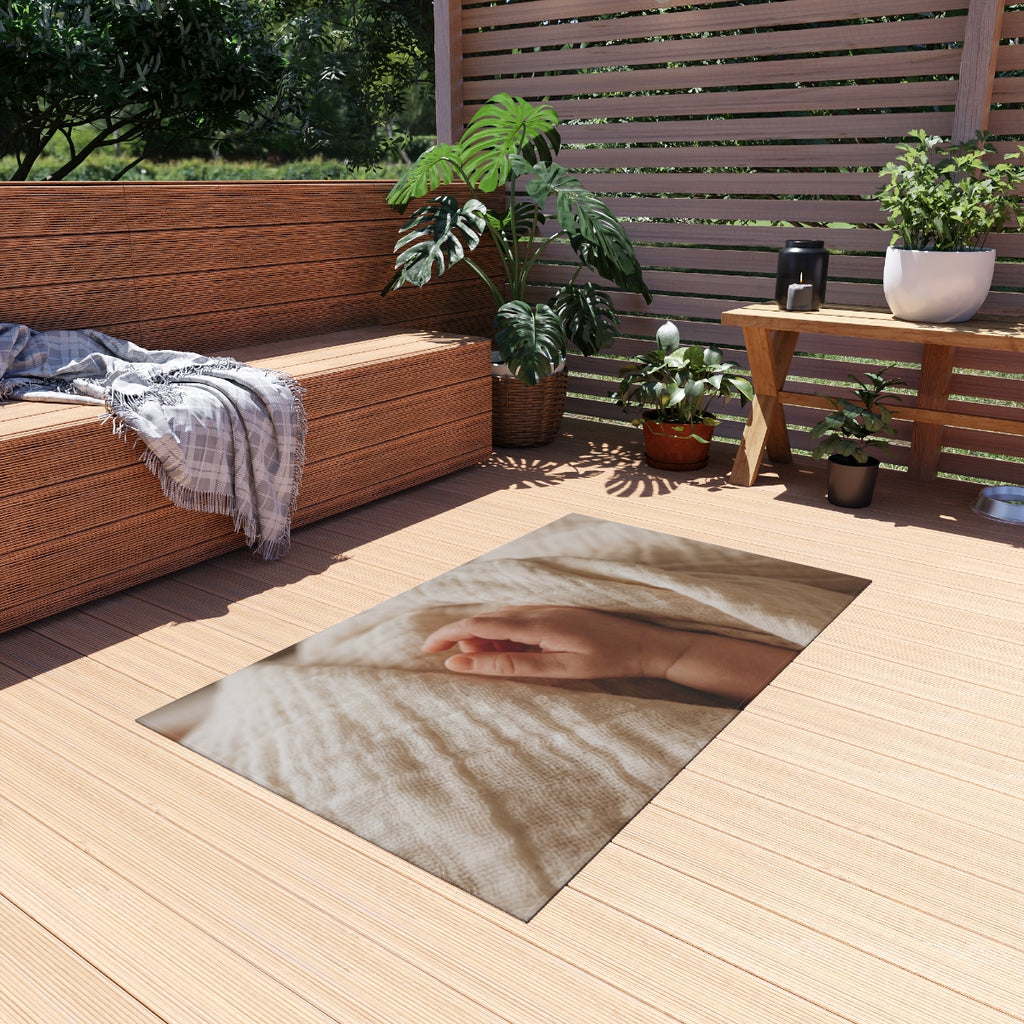Outdoor Rug - Warm Minimalist Patio