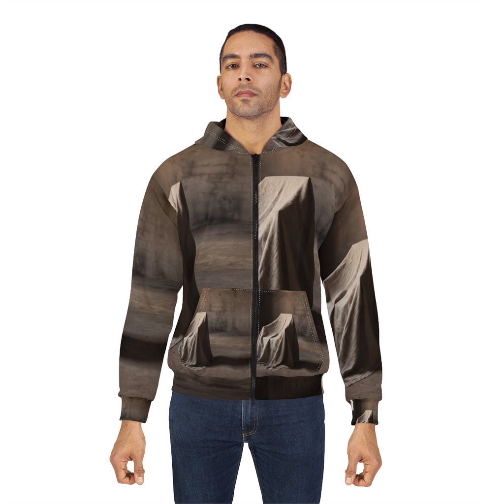 Unisex Zip Hoodie - Raw Aesthetic